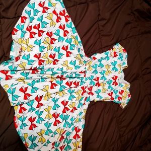 Dot Dot Smile Cap Sleeve Bow Dress